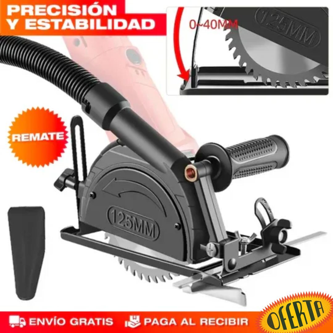CutPro Max™ ⚙️ – Convierte tu esmeril en una potente sierra circular