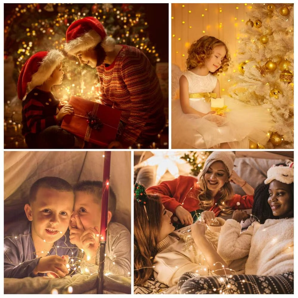 LumiGarden™ 20 m – Ilumina tus fiestas y exteriores con magia solar 🌙