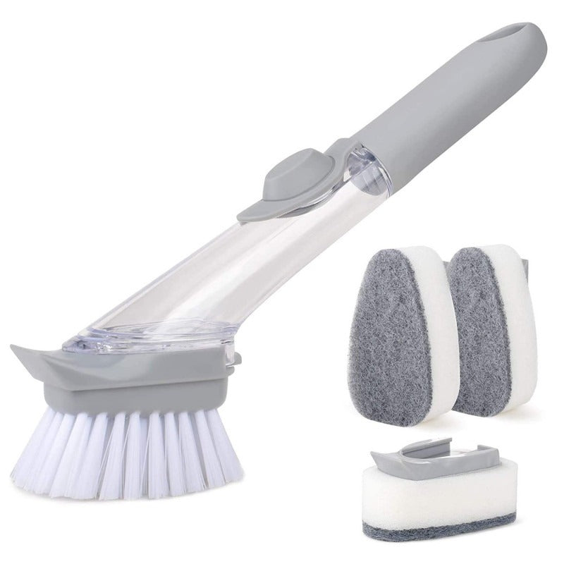 CleanEase™ Brush – Limpieza sin esfuerzo y sin ensuciarte las manos ✨