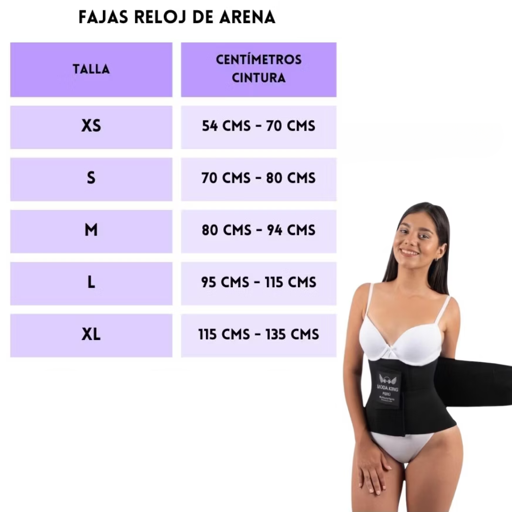 Faja Cinturilla ⏳ Reloj de Arena – Tu nueva aliada de confianza 💖