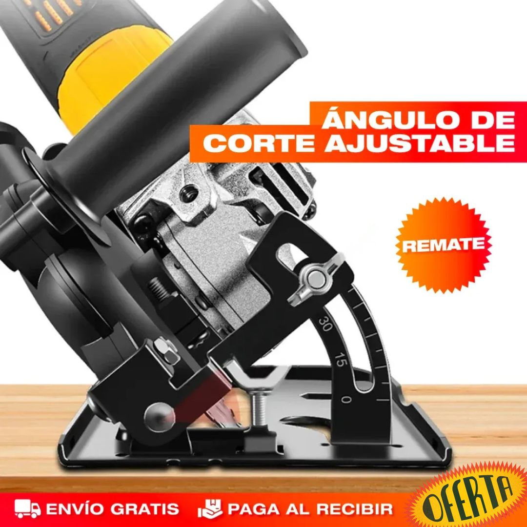 CutPro Max™ ⚙️ – Convierte tu esmeril en una potente sierra circular