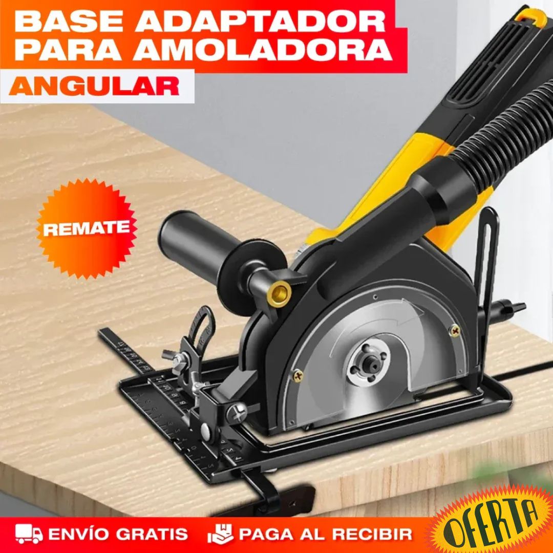 CutPro Max™ ⚙️ – Convierte tu esmeril en una potente sierra circular