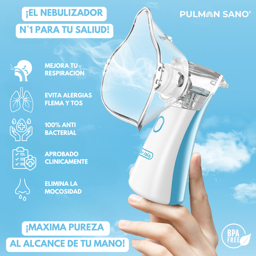 💨 Respira Fácil™ – Tu Nebulizador Portátil