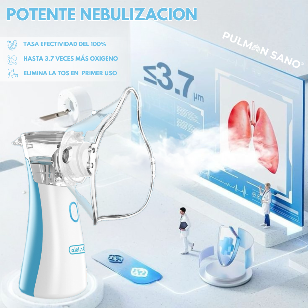💨 Respira Fácil™ – Tu Nebulizador Portátil