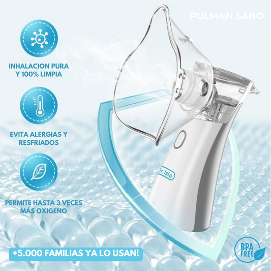 💨 Respira Fácil™ – Tu Nebulizador Portátil