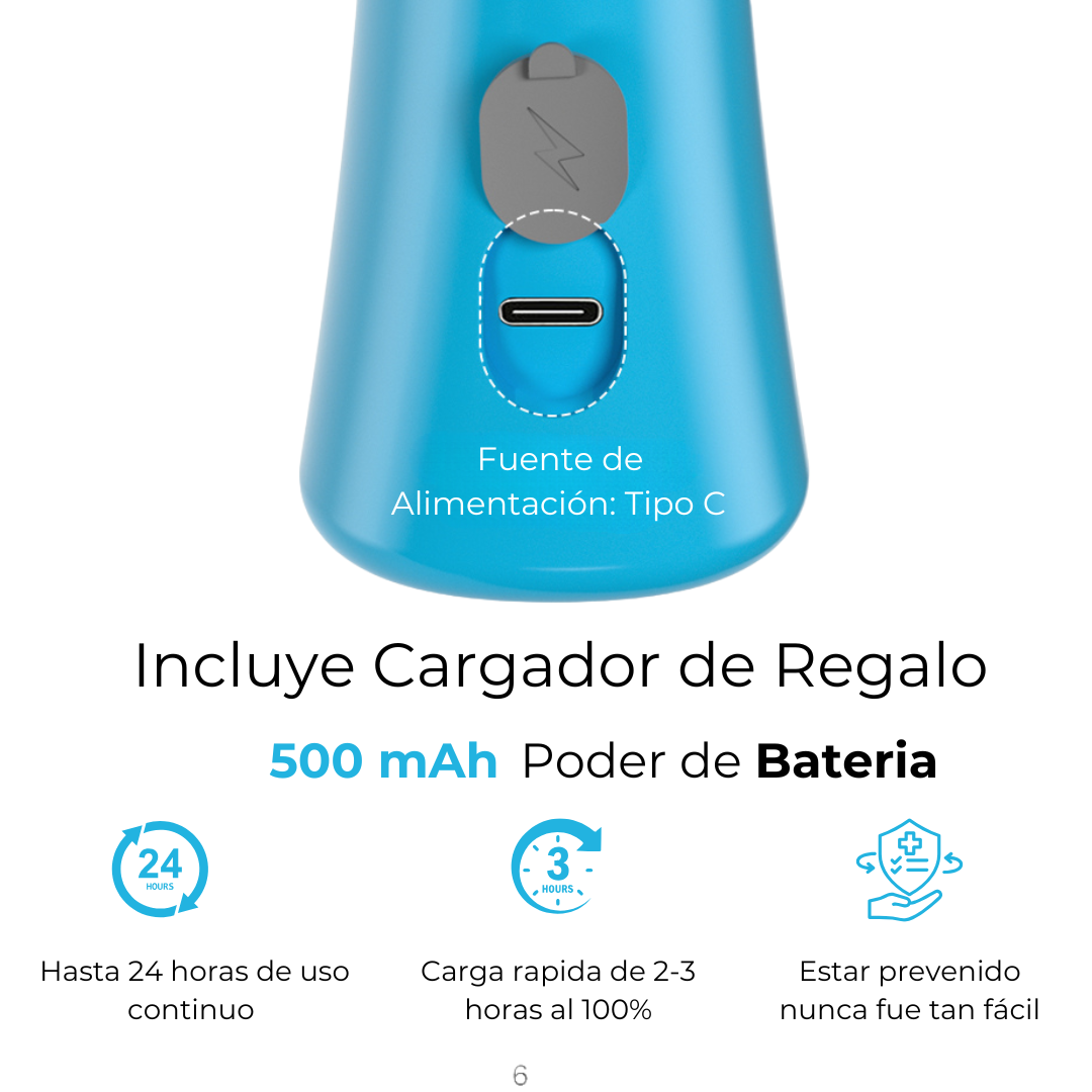 💨 Respira Fácil™ – Tu Nebulizador Portátil