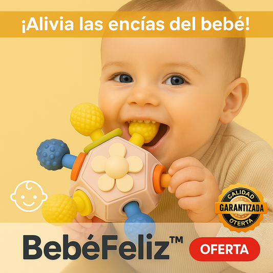 BebéFeliz™ – Alivio y diversión para tu bebé en un solo juguete