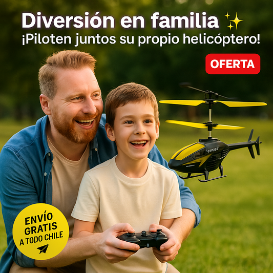 🚁 HeliZoom™ – Diversión que Despega 🌈 | Aventura familiar en cada vuelo ✨