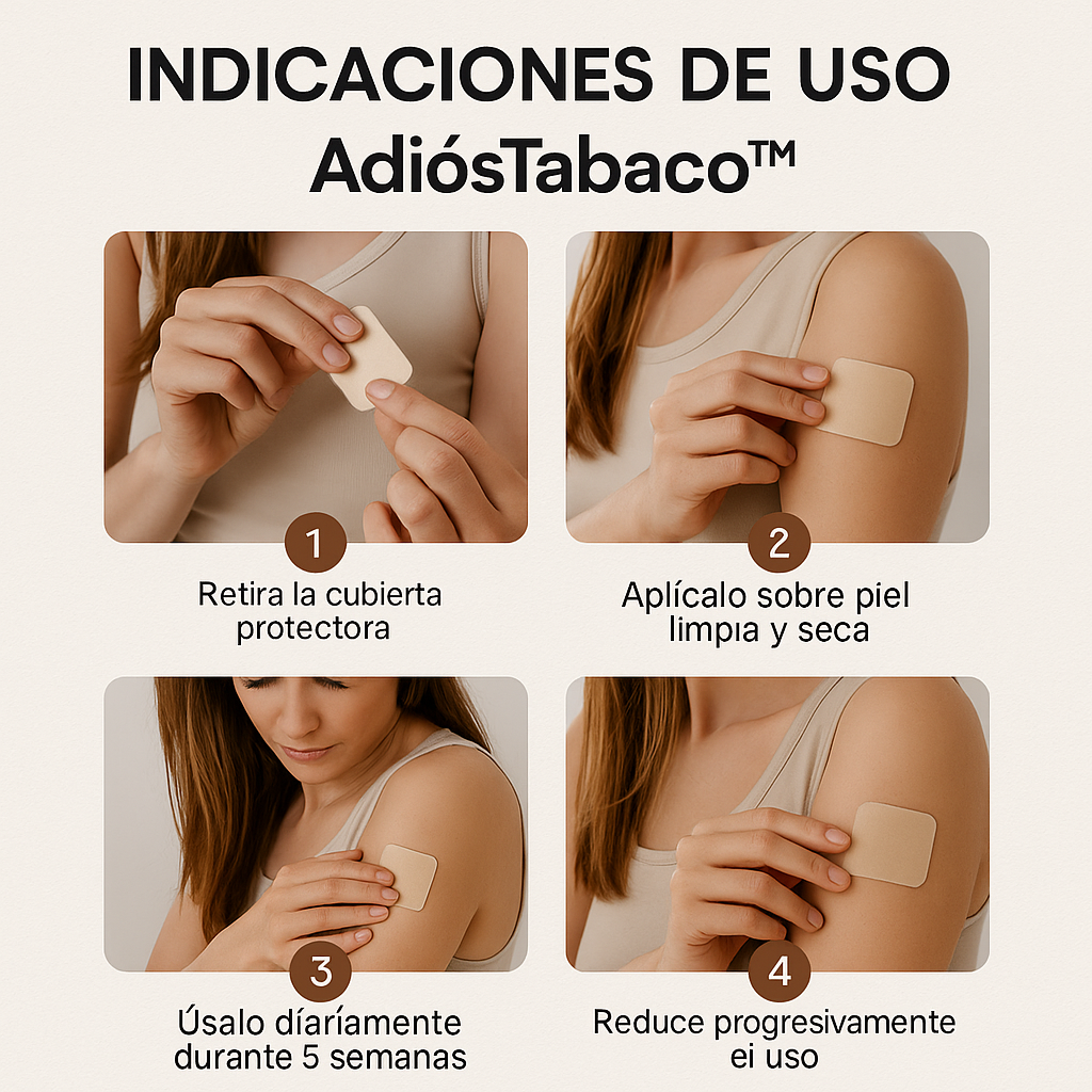 AdiósTabaco™ 3x1 | Tu tratamiento natural para dejar el cigarro 🚭