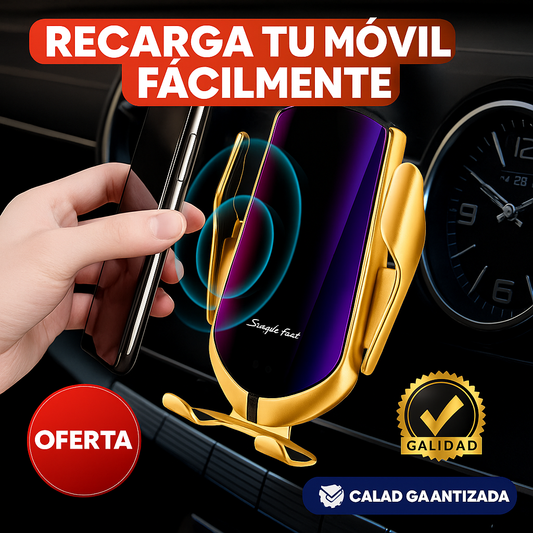CarCharge Pro™ – Carga rápida y soporte seguro en tu auto 🚀