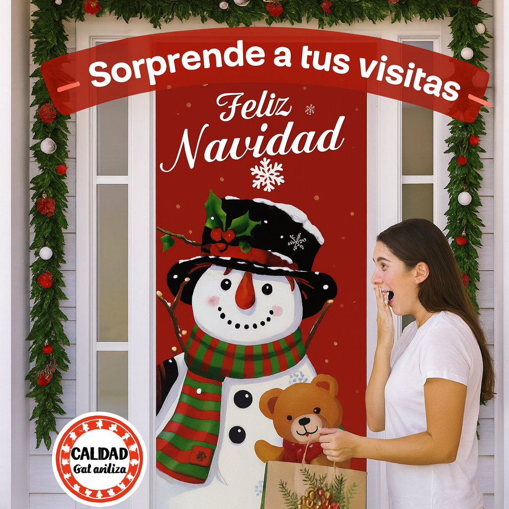 NavidDoor™ | Convierte tu puerta en el centro de la Navidad