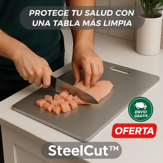 💠 SteelCut™ — La tabla de acero que eleva tu cocina