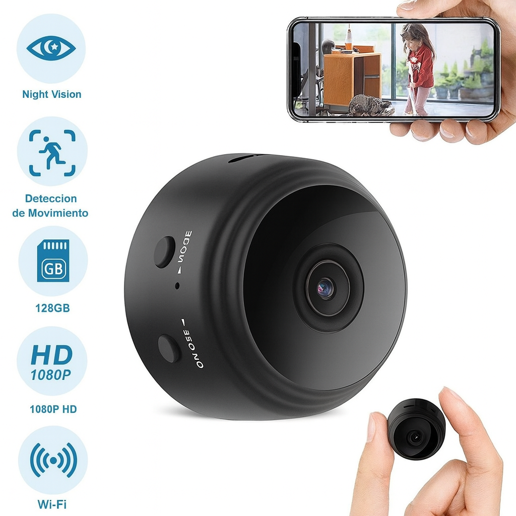 HomeGuard™ MiniCam – Seguridad Total en Tu Hogar 🛡️✨