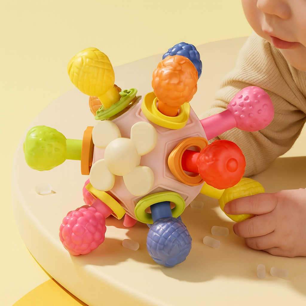 BebéFeliz™ – Alivio y diversión para tu bebé en un solo juguete