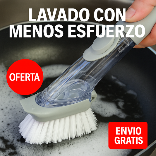 CleanEase™ Brush – Limpieza sin esfuerzo y sin ensuciarte las manos ✨
