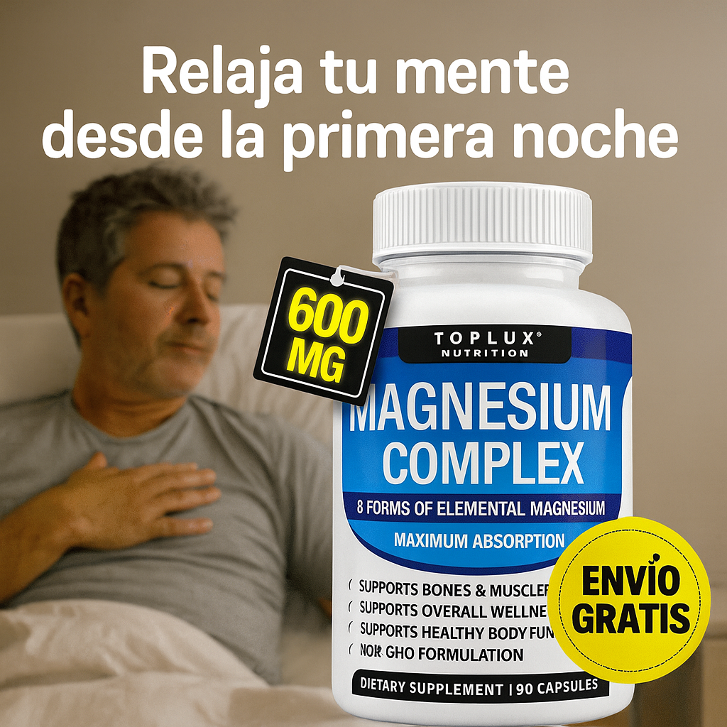 ⚡✨ Magnesium TotalForce™ — Tu refuerzo diario para energía, calma y recuperación total