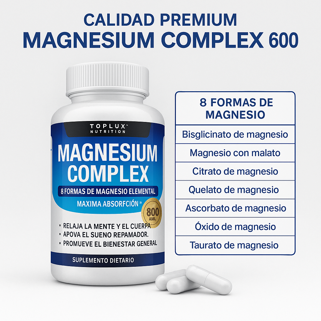 ⚡✨ Magnesium TotalForce™ — Tu refuerzo diario para energía, calma y recuperación total