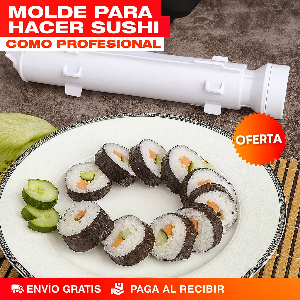 SushiMaster™ – Haz sushi perfecto en minutos 🍱✨