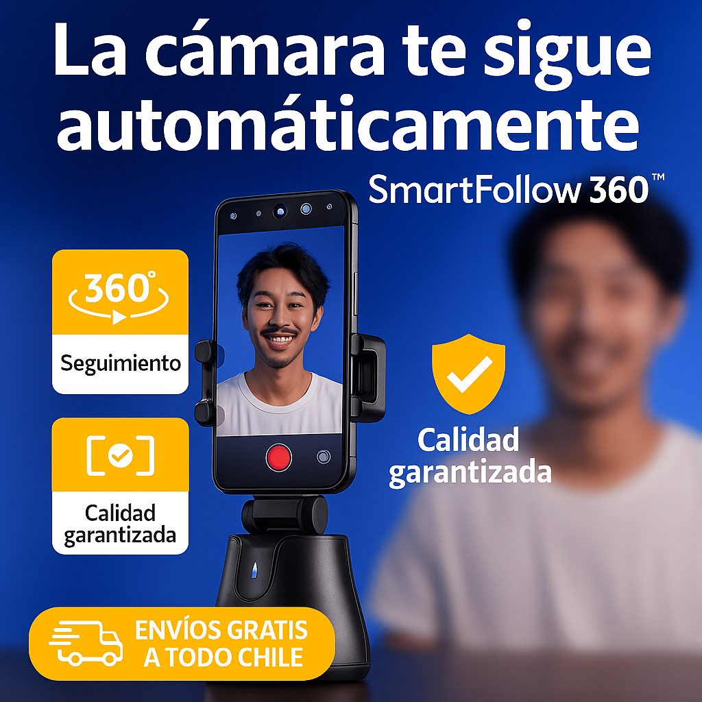 SmartFollow 360™-Grábate solo con seguimiento inteligente