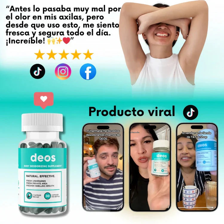 🌿DeosCáps™ – Frescura Natural Desde Adentro✨