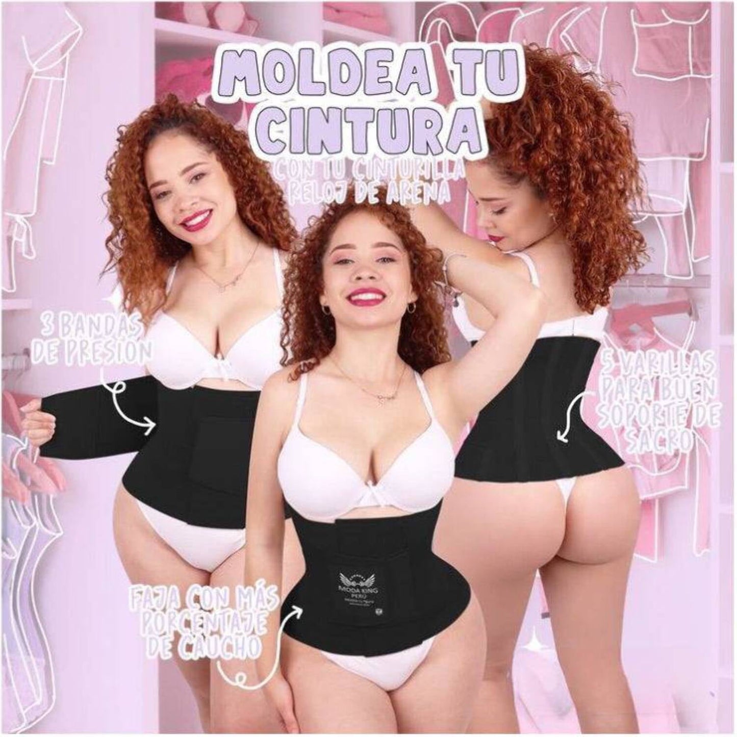 Faja Cinturilla ⏳ Reloj de Arena – Tu nueva aliada de confianza 💖