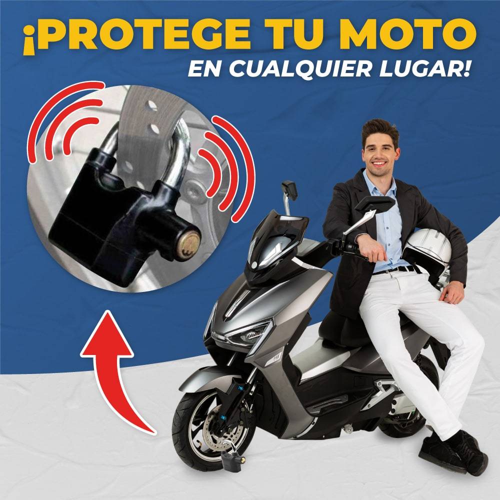 🔐 Candado Anti Robo con Alarma 🚨