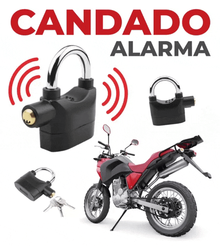 🔐 Candado Anti Robo con Alarma 🚨