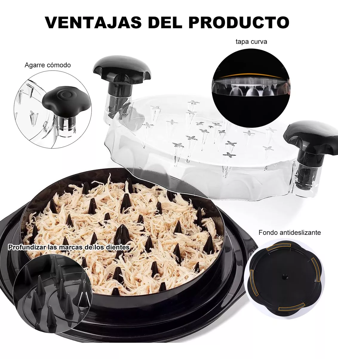 DesmechaFácil™ - ¡Desmecha tu carne en segundos y sin esfuerzo! 🍗🔥