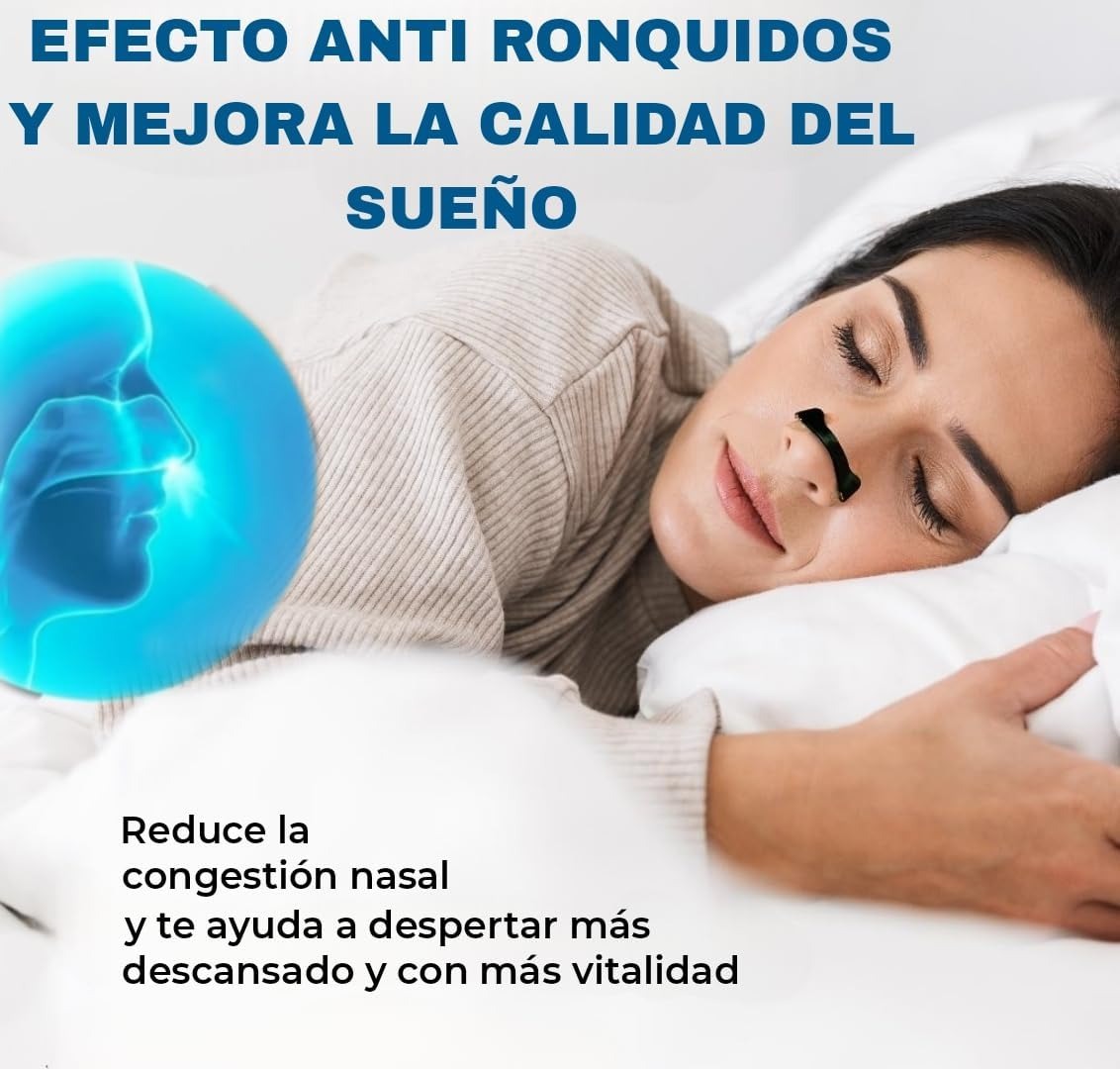 RespiraFácil™ – Banda Magnética Nasal | Duerme mejor y rinde más 😴💪