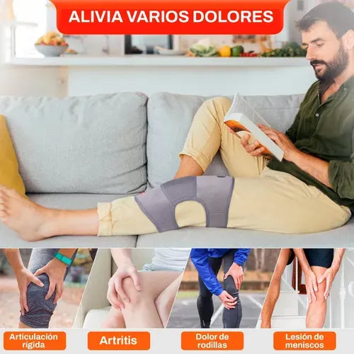 ThermoKnee Pro™ – Rodillera Térmica con Calor Terapéutico 🔥