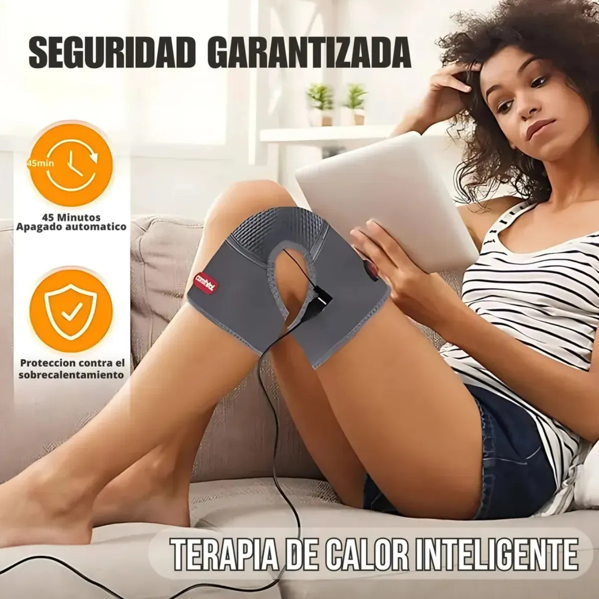 ThermoKnee Pro™ – Rodillera Térmica con Calor Terapéutico 🔥