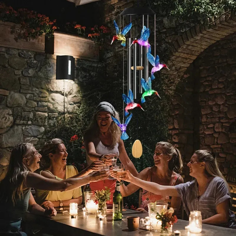 🌙 LuzColibrí Nocturna™ – Magia de luces y melodías que llenan tu hogar✨🎶