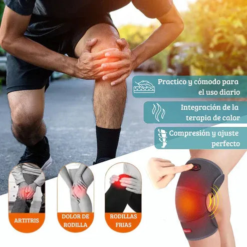 ThermoKnee Pro™ – Rodillera Térmica con Calor Terapéutico 🔥
