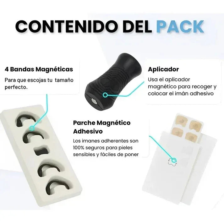 RespiraFácil™ – Banda Magnética Nasal | Duerme mejor y rinde más 😴💪