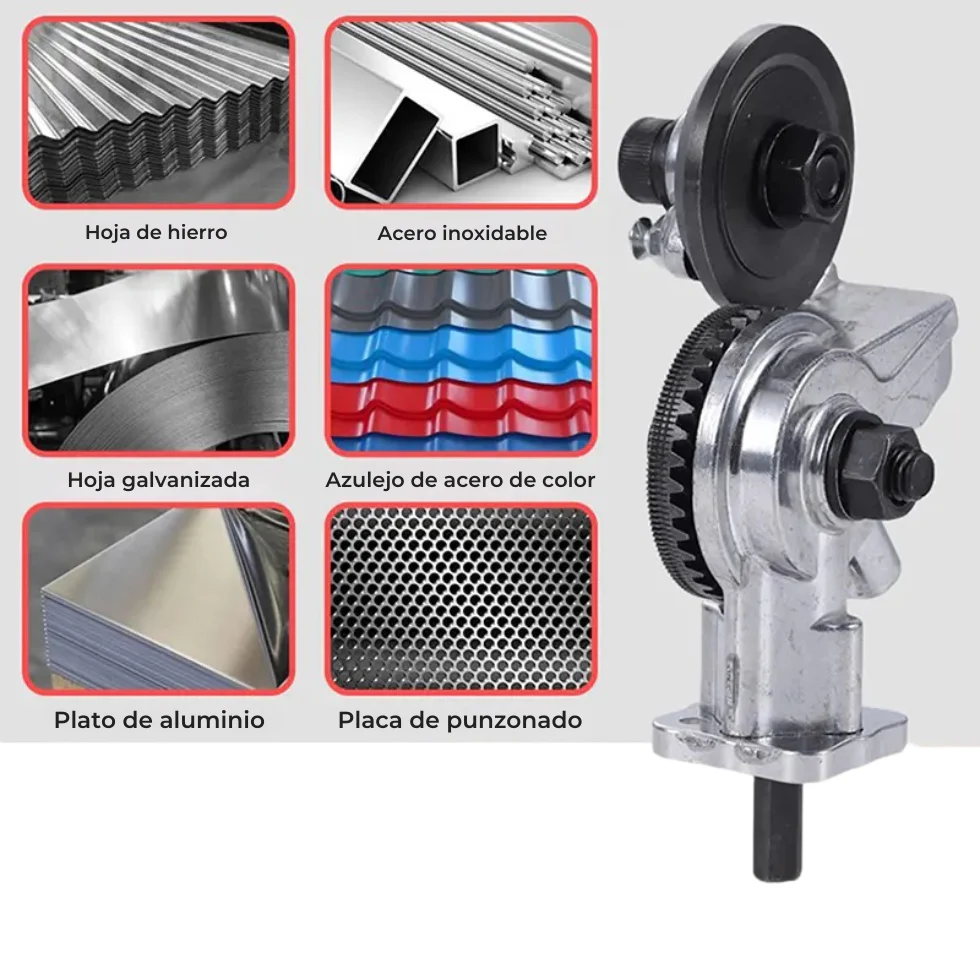 DrillShear Pro™ – Metal al Corte en Segundos
